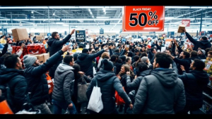 WATCH: Black Friday Stunt Backfires—Chaos Ensues…