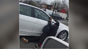 Man JUMPS On Moving Cars At 40 MPH