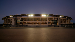 Fight BREAKS Out Outside Packed Rugby Stadium
