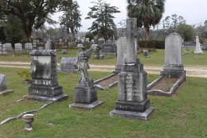 Historic Black Cemetery DESECRATED With TRUMP AND DESANTIS NAMES