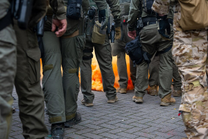 Protester SCREAMS At Police During Delaney Hall Clearing