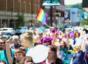 Nude Marchers PARADE Past Kids at Seattle Pride Event