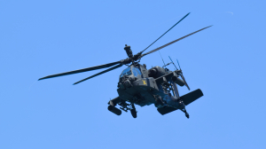 Army Apache CRASHES — Wildfire Erupts